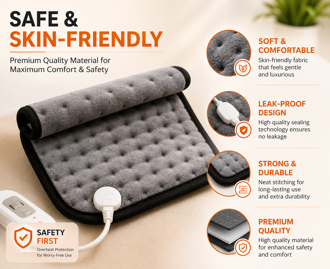 WarmRelief™ Electric Heating Pad