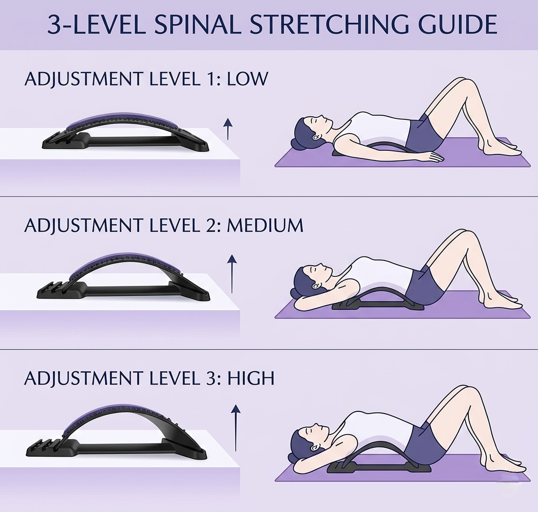SpineRelief™ Back Stretcher