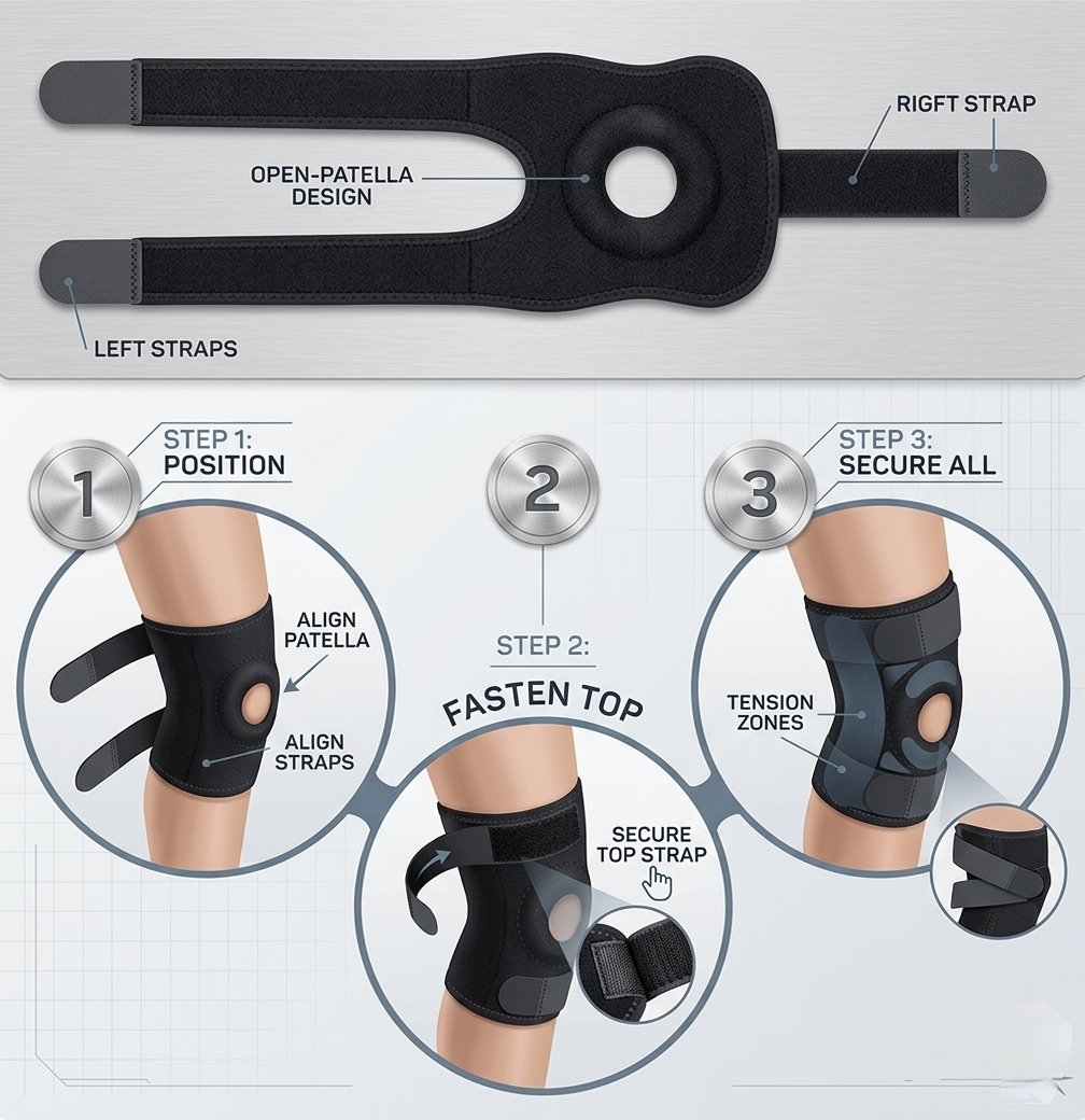 KneeGuard Pro™ Knee belt
