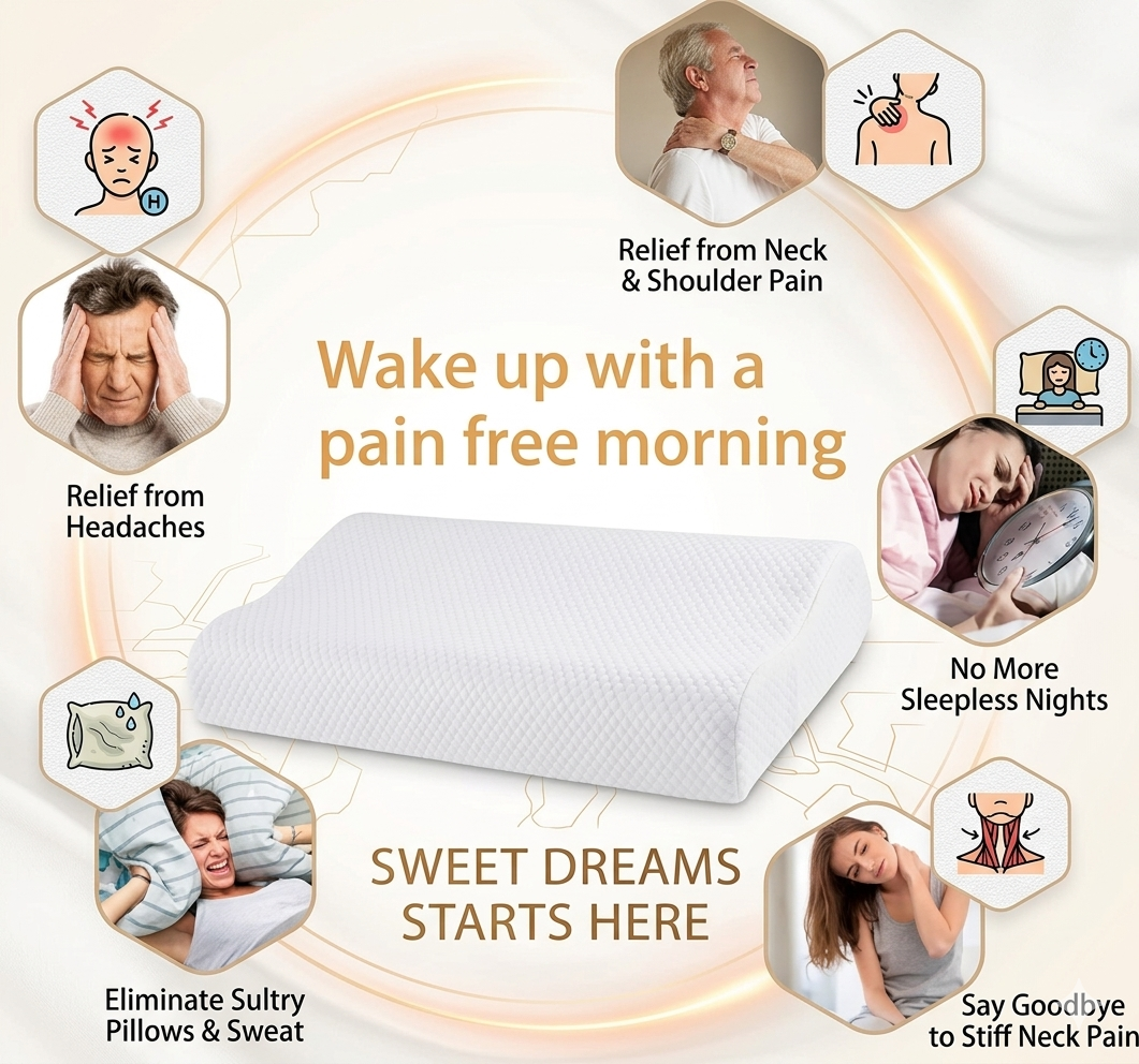 NeckEase™ Pillow