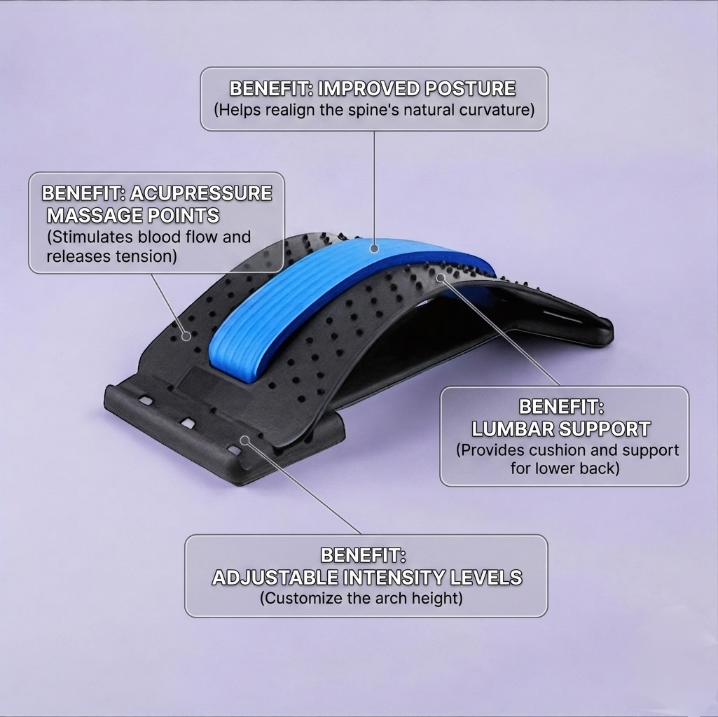 SpineRelief™ Back Stretcher