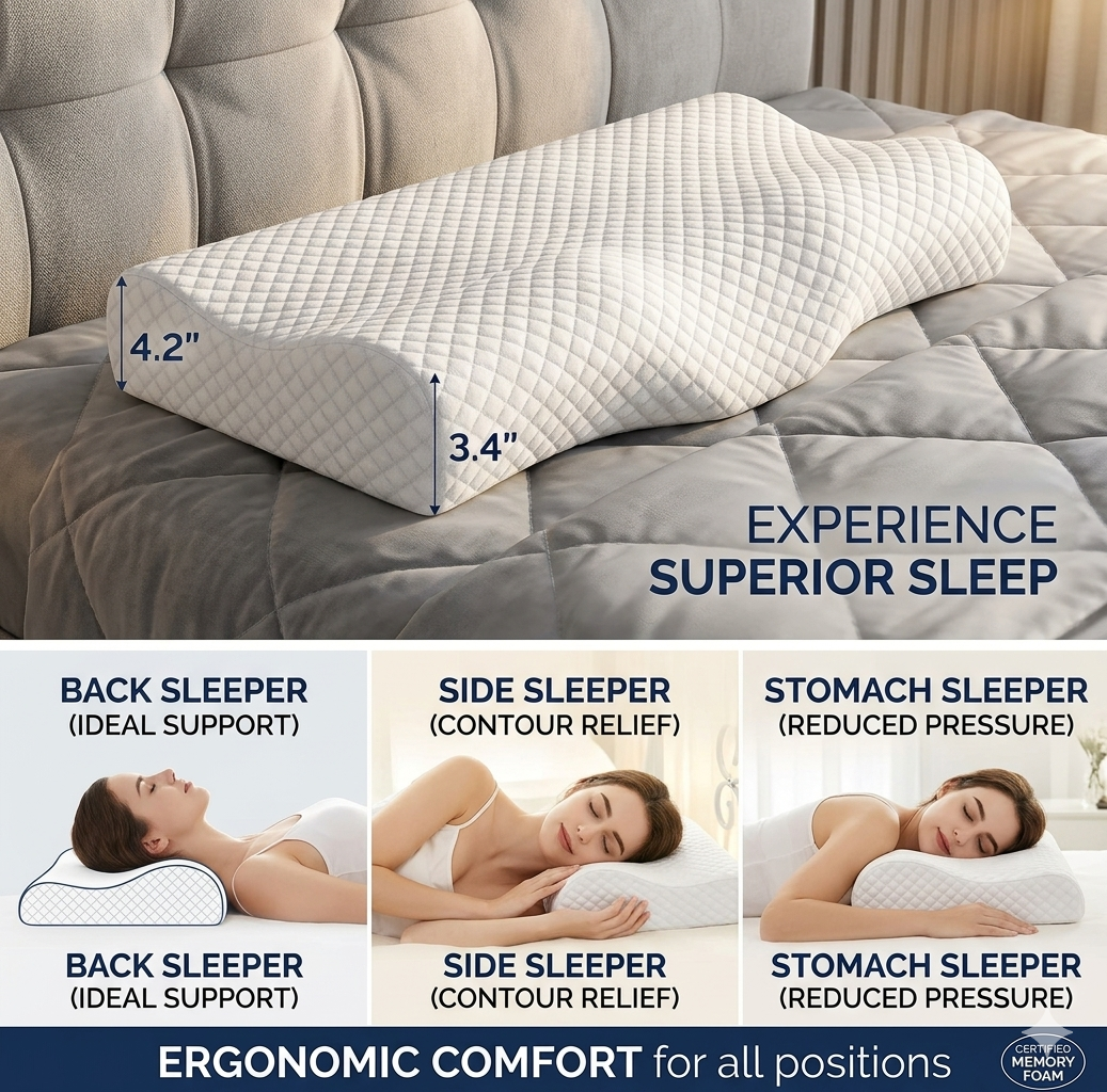 NeckEase™ Pillow